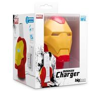 Bigben Marvel Iron Man Chargeur + Dock De Recharge Pour Manette Wii Wiimote