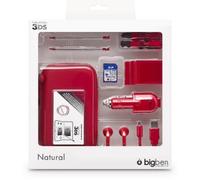 Bigben Interactive BB293128 Pack Natural Red Pack d'Accessoires Console Compatible:Nintendo 3DS
