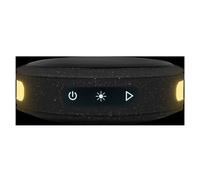 Enceinte Bluetooth ronde BIGBEN PARTY - 15W - Noir et rouge