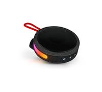 Enceinte Bluetooth ronde BIGBEN PARTY - 15W - Noir et rouge