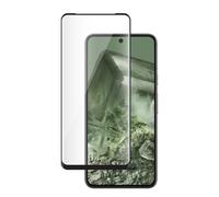BigBen Protection d'Écran pour Google Pixel 8 en Verre Trempé 2.5D 9H MFG Noir transparent