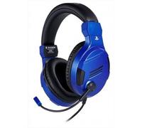Bigben PS4OFHEADSETV3BLUE Écouteurs Bleu de Jeux Avec Licence sony Pour PC Et