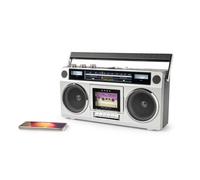 Bigben Radio FM Ghetto Blaster Bluetooth avec lecteur et enregistreur K7