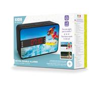 Réveil double alarme - Affichage LED Réveil via 3 Buzzers Fonction Sleep, Snooze