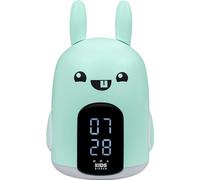Bigben Interactive Réveil-veilleuse Baxter Lapin - 3 mélodies - intensité lumineuse réglable