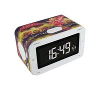 BigBen RR30 Fairy Forest - Radio-réveil - rose, turquoise, jaune fluo