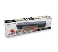 BIGBEN Scelleuse Sous Vide pour Aliments Secs et Humides, Largeur 28 cm, scellage 7 à 10 s, Tuyau d'Aspiration, 2 Rouleaux sans BPA, Format Compact Gris - Marque Française - VS1G