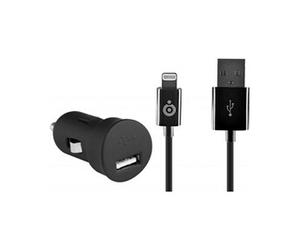 BigBen SMART MINICACIP52AB - Adaptateur d'alimentation pour voiture - 2.4 A (USB) - noir