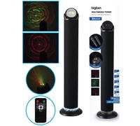 Bigben Sound-Tower LED Disco-Lumière Laser Mikro Bluetooth Haut-Parleur De Fête