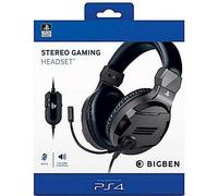 BigBen Stereo Gaming Headset pour PS4 Playstation 4 en titane