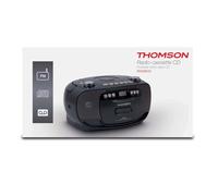 THOMSON RK200CD - Lecteur Radio CD/Cassettes Portable - Noir