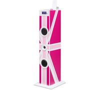 BIGBEN TW5GBGIRLY Tour de son multimédia avec micro - 20W - Great Britain Rose