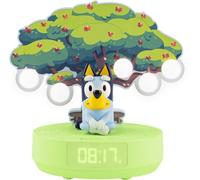 Bigben Veilleuse Musicale et réveil Lumineux avec musiques BLUEY sans Fil - sous Licence Officielle - sur Batterie Rechargeable - Design Original - LUMITREE