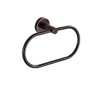 BigBig Home Anneau Porte-Serviettes en Bronze pour Salle de Bain, Bain huilé - Fixation Murale