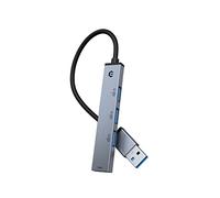 BIGBIG WON 4 Ports USB A Hub pour MacBook Pro/Air, Multiport USB Ultra-Mince avec USB A 3.0 (1*USB 3.0+ 3*USB 2.0), Port USB pour iMac,Xbox,Ps4,Dell, HP, Surface, Tesla-Model 3