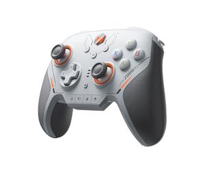 BIGBIG WON Blitz 2 Pro PC Contrôleur de jeu Vidéo Joystick électromagnétique TMR 2000Hz taux d'interrogation sans fil 1000hz gyroscope 16 boutons mécaniques PC+Mobile APP Gamepad pour jeux FPS (gris)