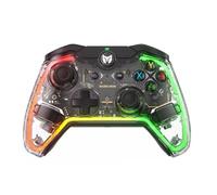 BIGBIG WON Rainbow Lite RGB PC Wired Controller, 0 Deadzone joystick, boutons personnalisés, macros, Turbo, double interrupteur de contrôleur de secousse/PC Windows 10 et 11 contrôleur