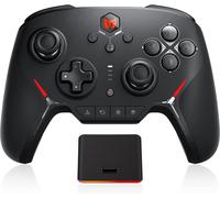 Bigbig Won Switch Pro Controller, Manette Mécanique Sans Fil, Boutons Personnalisés, Gyroscope 6 Axes, Double Choc, Macro, Turbo, 2,4ghz Pour Windows 10/Android/Ios/Switch