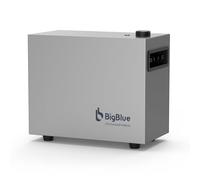 BigBlue Powafree Batterie de 2048Wh pour kit Solaire, Batterie LFP 2 MPPT avec Entrée Solaire 800W, Fonctionne à -20 °C & Étanche IPX4, 2 in 1Système de Stockage Solaire avec Contrôle Intelligent