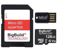 BigBuild Technology 128 Go U3 100 Mo/s Ultra Rapide Micro SDXC Carte mémoire pour Mobile de Nokia C02, C12 Plus, C22, C31, C32