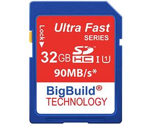 BigBuild Technology 32 Go 90 Mo/s Ultra Rapide Carte mémoire pour Caméra de Kodak Astro Zoom AZ401, Classe 10 SDHC