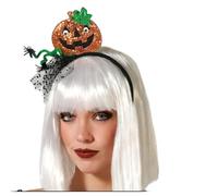 BigBuy Carnival Bandeau Citrouille Halloween