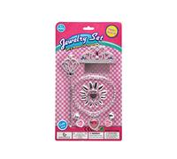 BigBuy Carnival Kit de bijoux + 3 ans Multicolore Rectangulaire Plastique Kit de bijoux