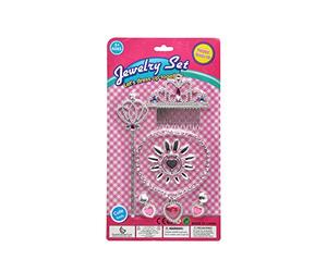 BigBuy Carnival Kit de bijoux + 3 ans Multicolore Rectangulaire Plastique Kit de bijoux