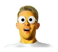 BigBuy Carnival Lunettes Accessoires pour Costume Jaune