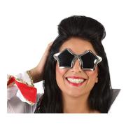 BigBuy Carnival Lunettes argentées étoile