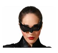BigBuy Carnival Lunettes Chauve-souris Noir