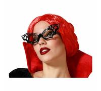 BigBuy Carnival Lunettes Noir Halloween