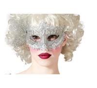 BigBuy Carnival Masque argenté