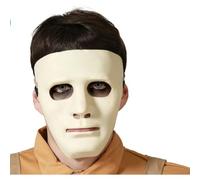 BigBuy Carnival Masque Halloween blanc