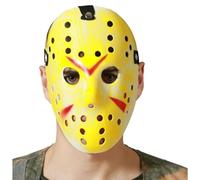 BigBuy Carnival Masque Halloween Jaune