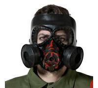 BigBuy Carnival Masque Halloween noir