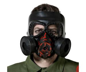 BigBuy Carnival Masque Halloween noir