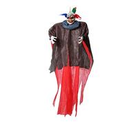 BigBuy Carnival S1125792 Payaso Pendentif Halloween Multicolore 175 x 148 x 18 cm