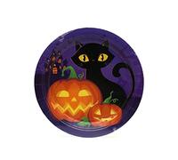 BigBuy Carnival - Set de Assiettes, Multicolore (S1131808)