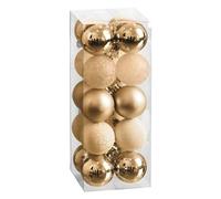 BigBuy Christmas Boules de Noël Doré 5 x 5 x 5 cm (20 unités)
