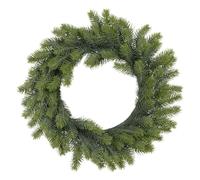 BigBuy Christmas Couronne de Noël Vert PVC 41 x 41 cm