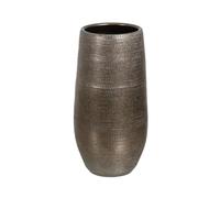 BigBuy Garden Pot métallique céramique 31 x 31 x 61 cm