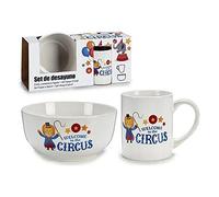 BigBuy Home BIG-S3605112 Service de Table Céramique