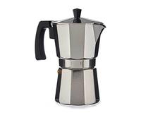 BigBuy Home Cafetière Italienne 3 Tasses Aluminium