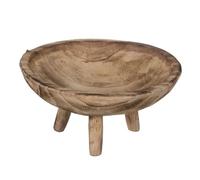 BigBuy Home Centre de Table Beige Bois 32 x 32 x 16 cm