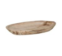 BigBuy Home Centre de Table Beige Bois 48 x 25 x 5 cm