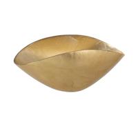 BigBuy Home Centre de Table doré Cristal 17 x 37 x 17 cm