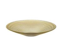 BigBuy Home Centre de Table Jaune Cristal 40 x 40 x 7 cm
