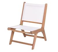 BigBuy Home Chaise en Acacia, Multicolore, Estándar