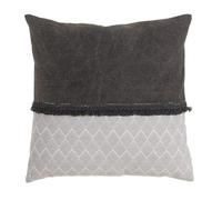 BigBuy Home Coussin Blanc Gris 45 x 45 cm